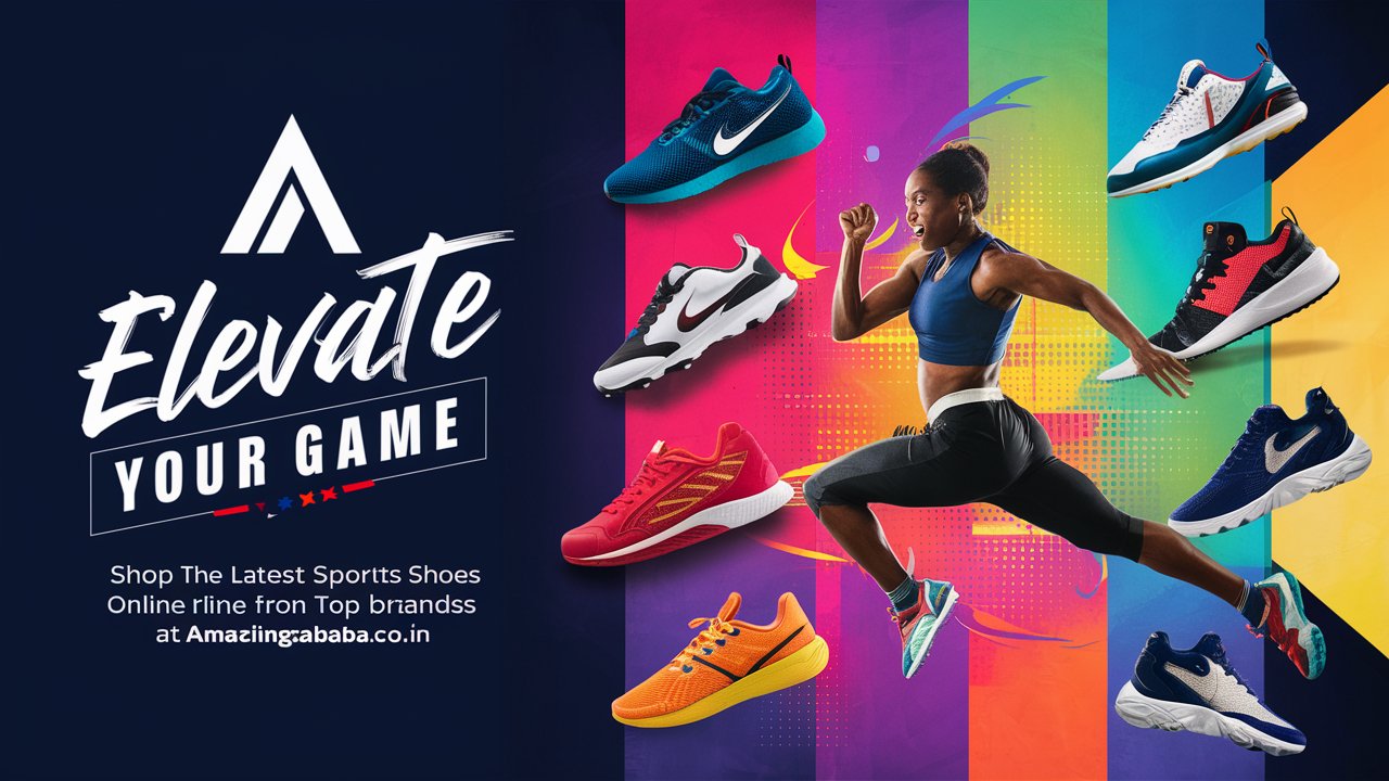 Elevate Your Game: Shop the Latest Sports Shoes Online from Top Brands at AmazingAbaba.co.in