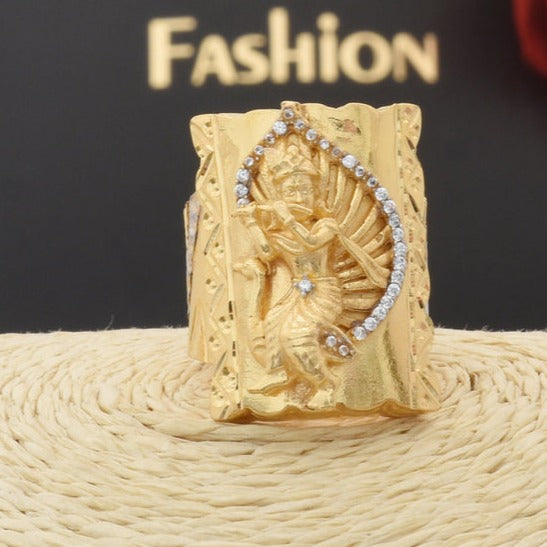 Check Out-Diamond Solitaire Gold Ring-Krishna Jewellers