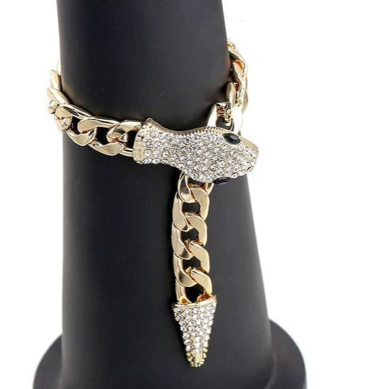 Amazing Snake Chain hand Bracelet - AmazingBaba