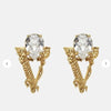 Virtus Crystal Stud Earrings - AmazingBaba