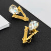 Virtus Crystal Stud Earrings - AmazingBaba