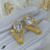 Virtus Crystal Stud Earrings - AmazingBaba