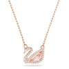 Diamond Swan Chain Pendant - AmazingBaba