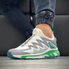 SALOMON XT-RUSH WHITE GREY GREEN SNEAKERS - AmazingBaba