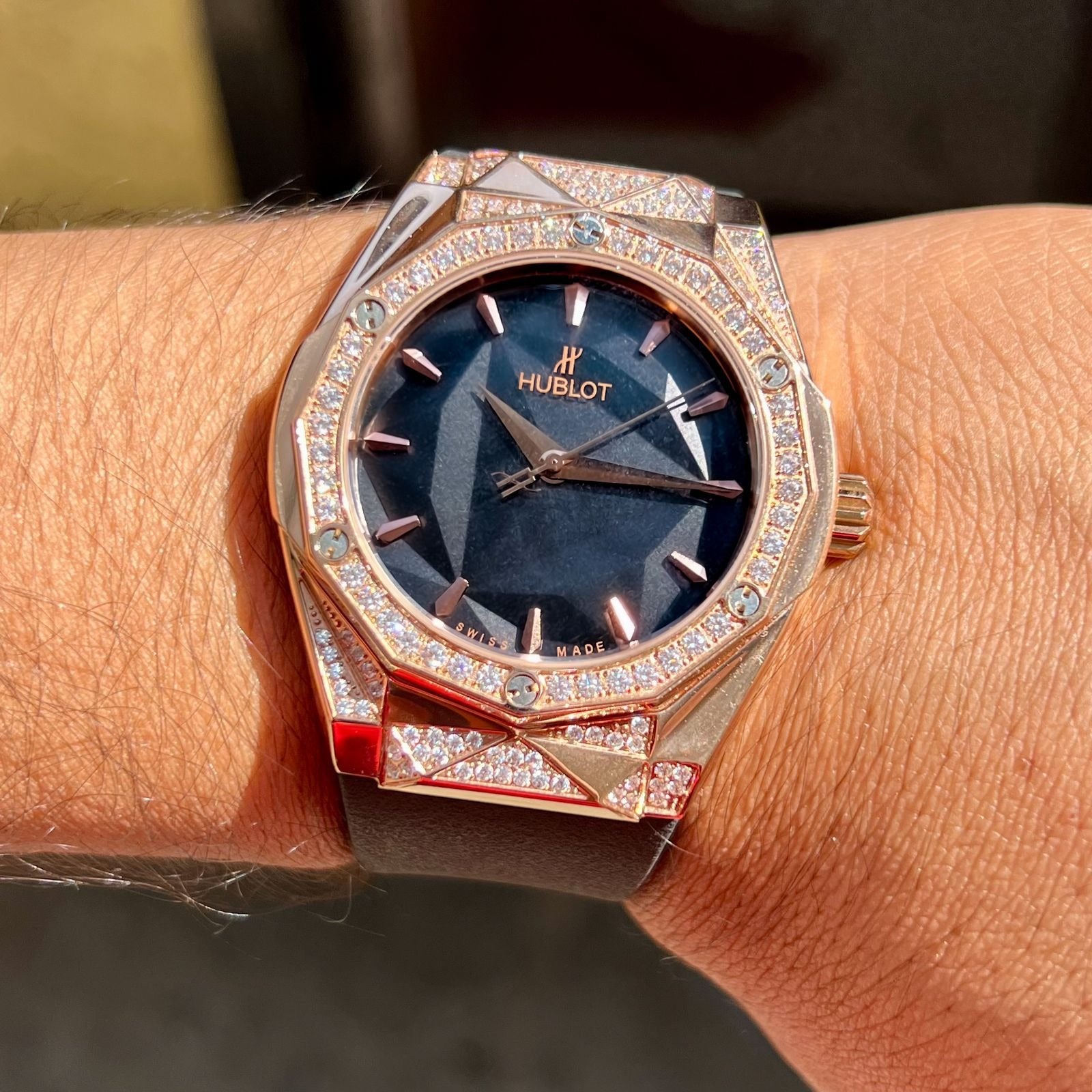 Amazing HBT Diamond Luxury Watch - AmazingBaba