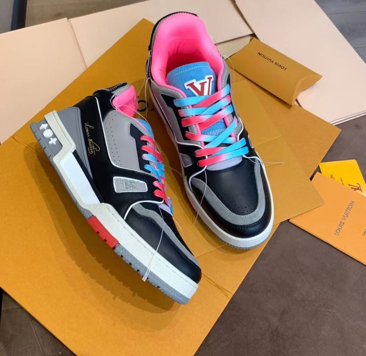 Virgil Abloh Premium Sneakers shoes - AmazingBaba