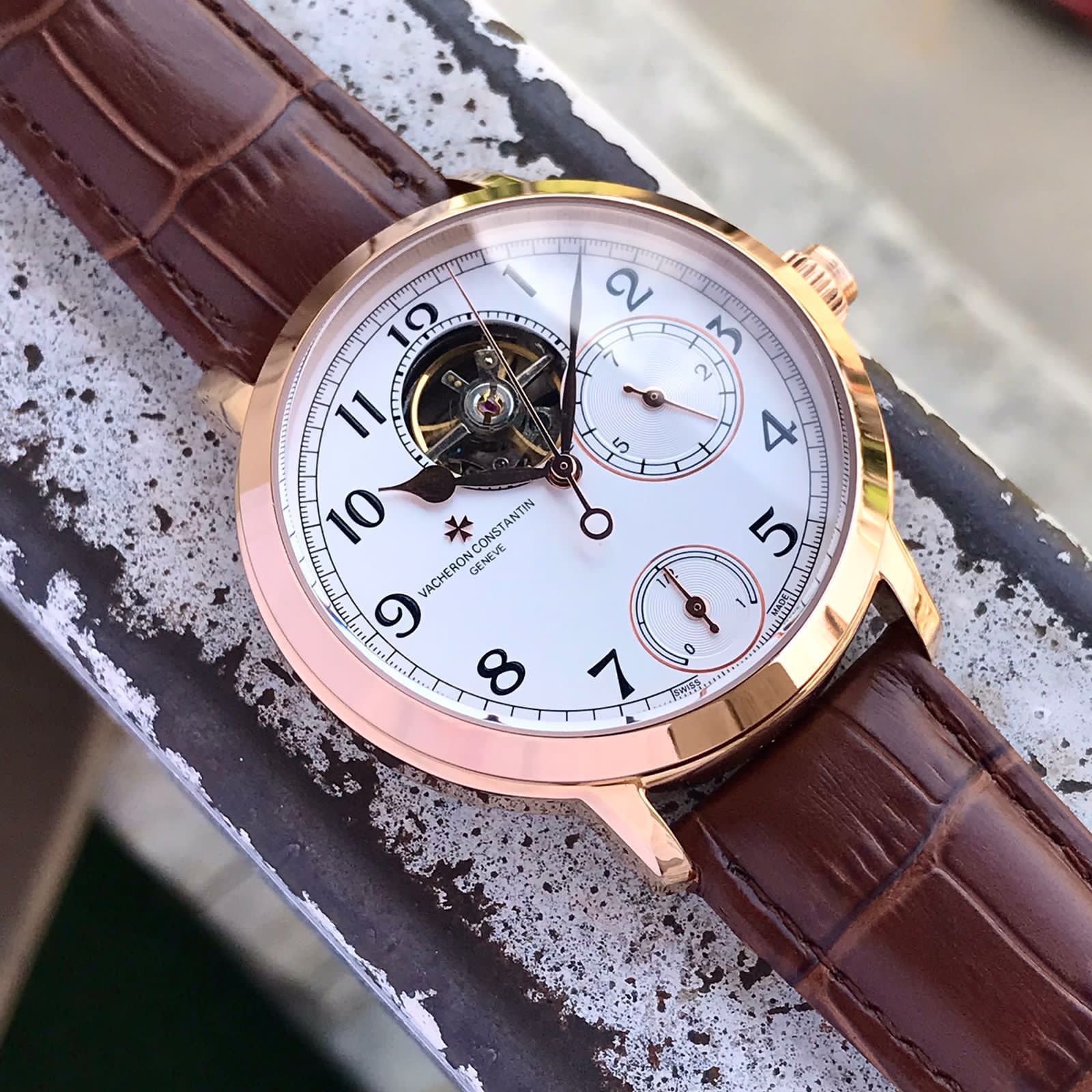 Semi Swiss Automatic watch - AmazingBaba