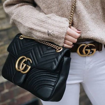 GG Marmont High Quality Leather Shoulder Bag - AmazingBaba