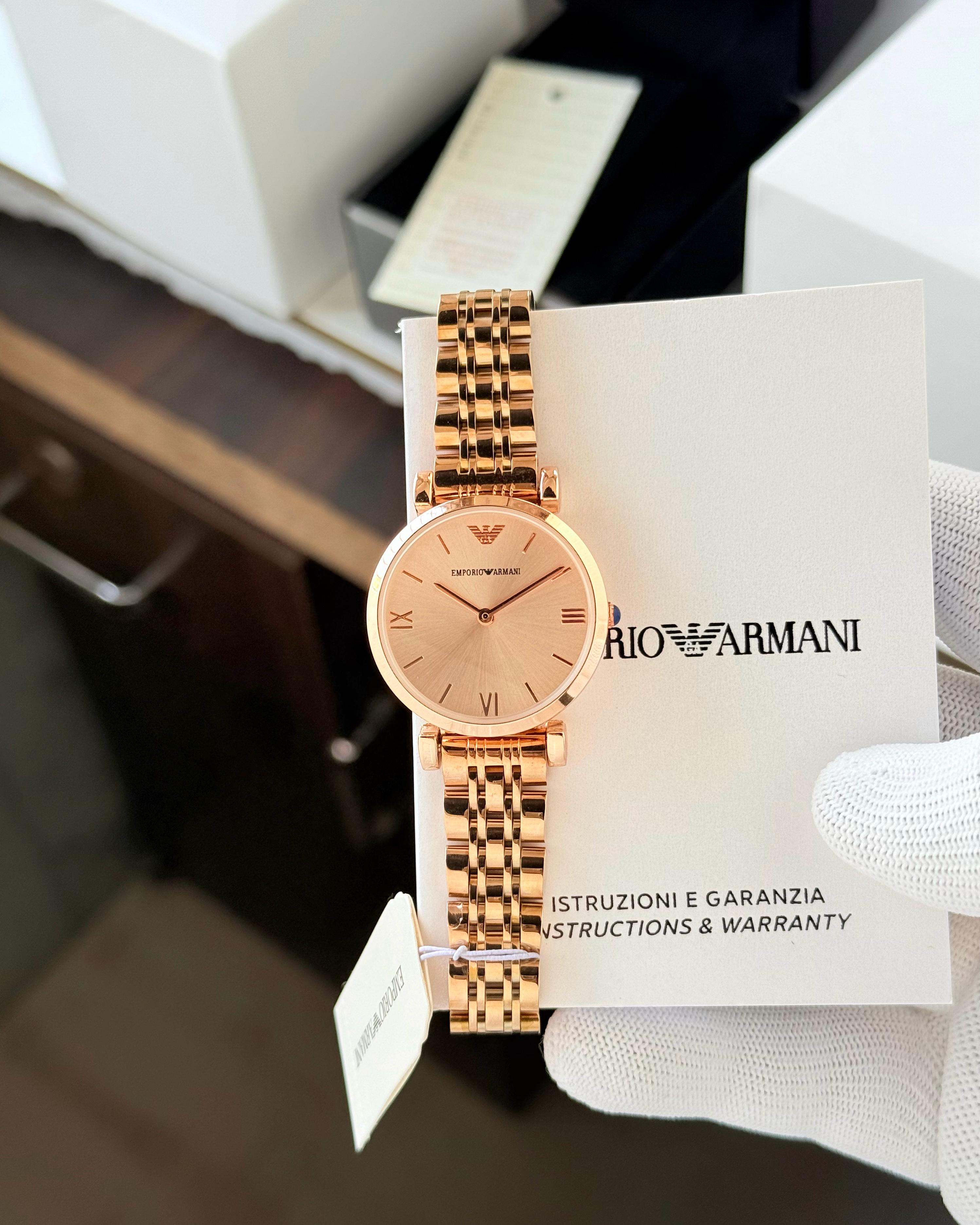 Armani classic womans watch