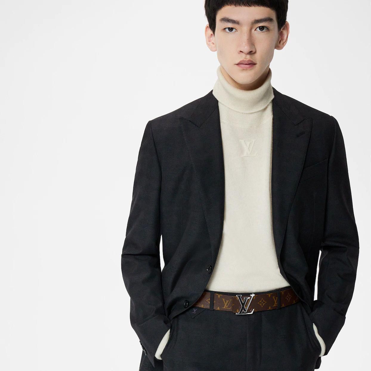 Luxury lv monogram unisex belt