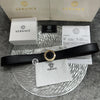 Medusa Hold black Buckle unisex belt