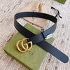 Amazing Golden Buckle Leather Belt - AmazingBaba