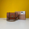 Studded Bag With OG Box & Dust Bag (Brown - 330) - AmazingBaba