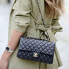 Classic Flap Bag Quilted Gold tone Jumbo Shoulder Bag - AmazingBaba