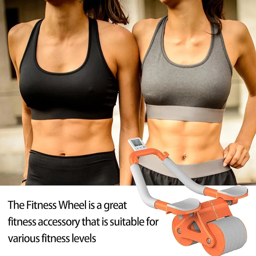 2in1 Wheel Exercise Wheels For Home Gym Fitness - AmazingBaba