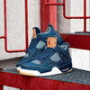 Nk Air jardan 4 denim shoes - AmazingBaba