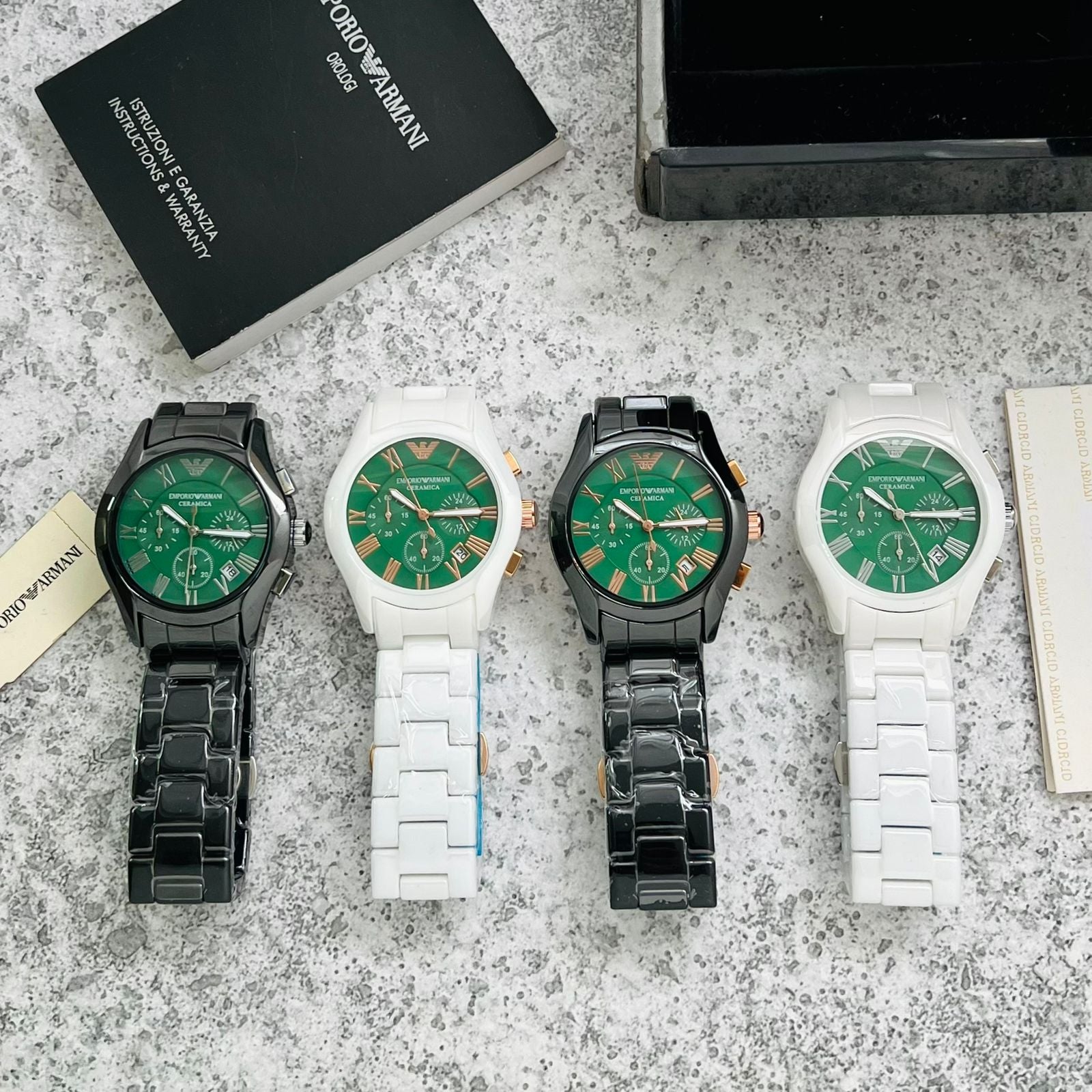 Ea Ceramic Premium Quality watch - AmazingBaba