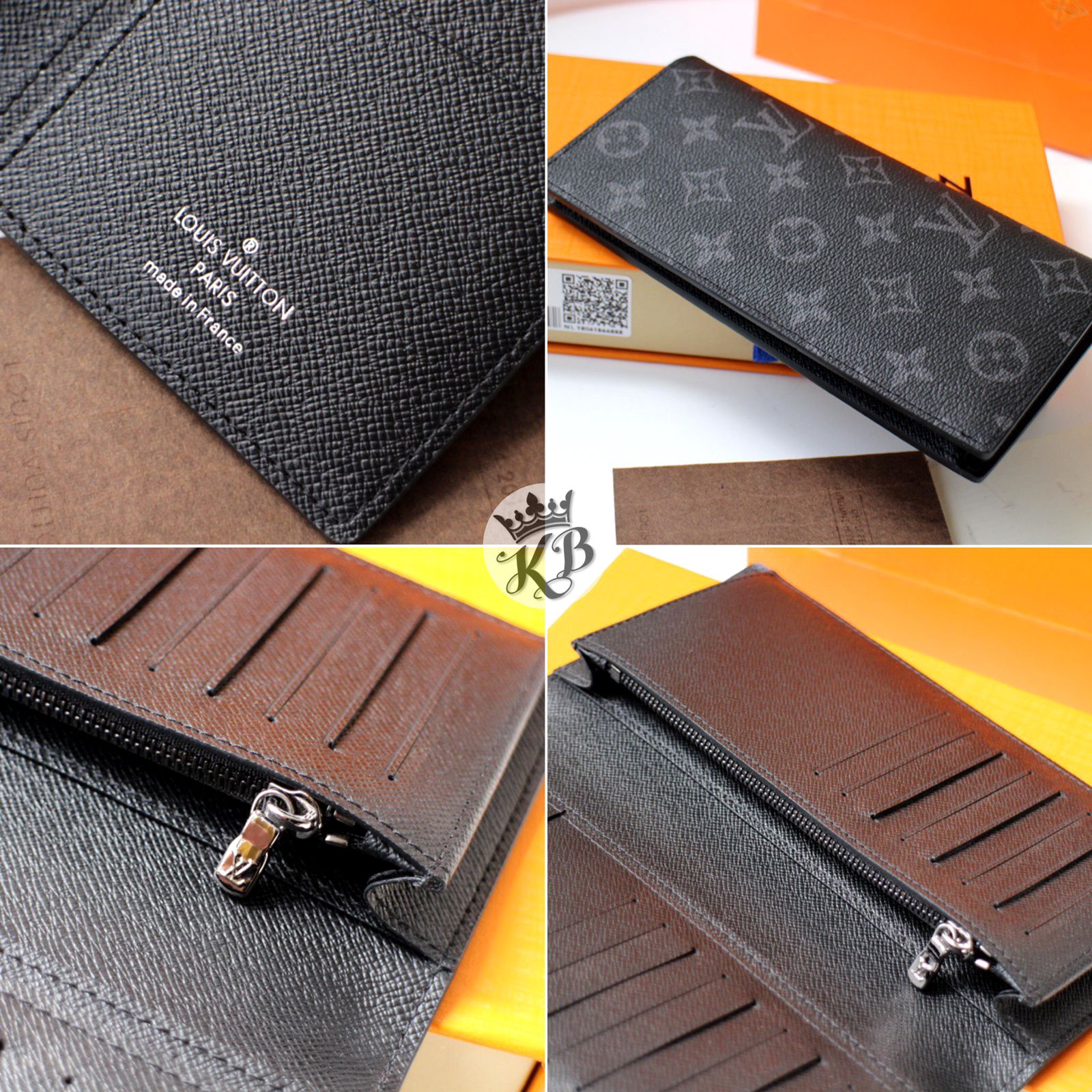 Lv premium Brazza Wallet - AmazingBaba