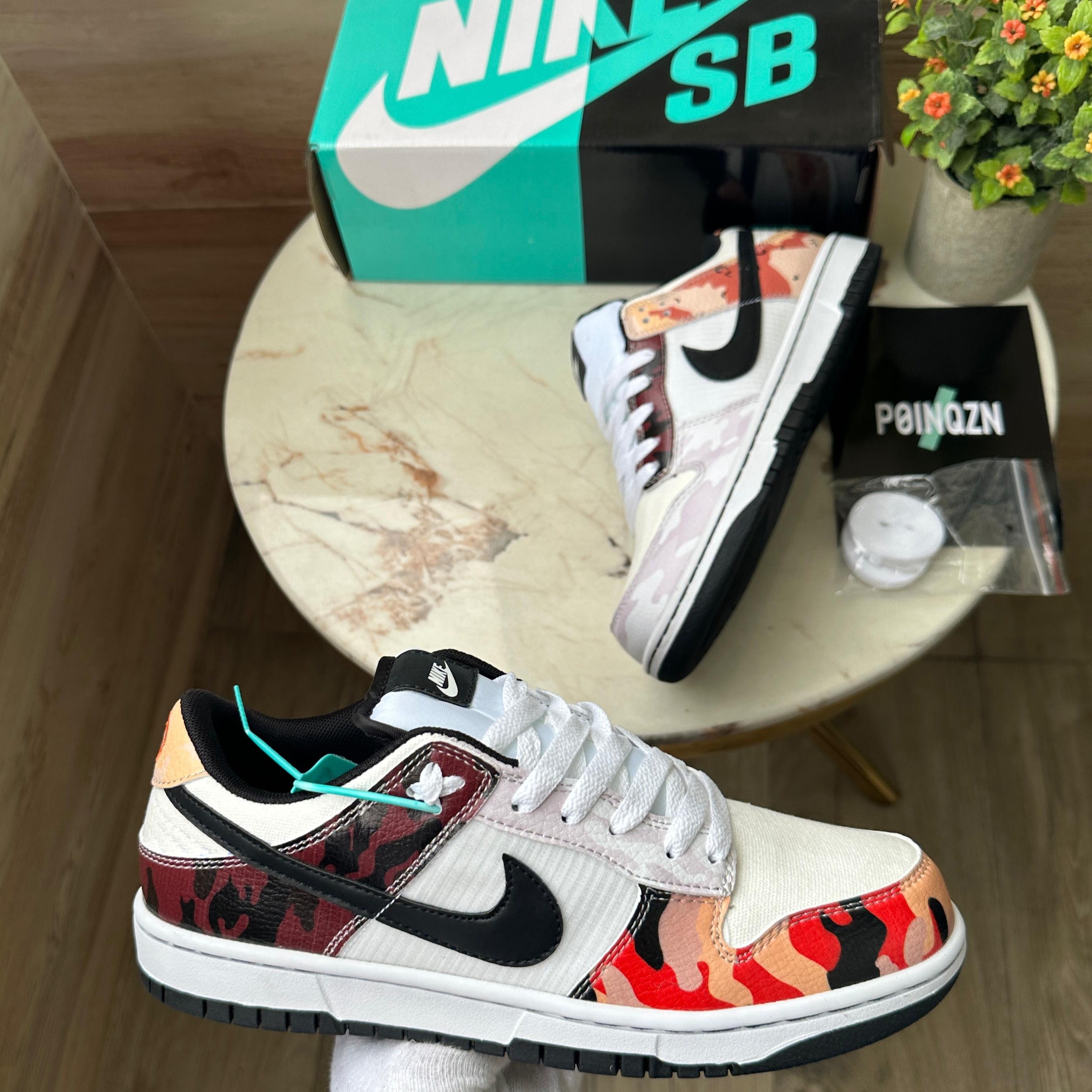 Nk Sb Dunk Multi Camo shoes - AmazingBaba