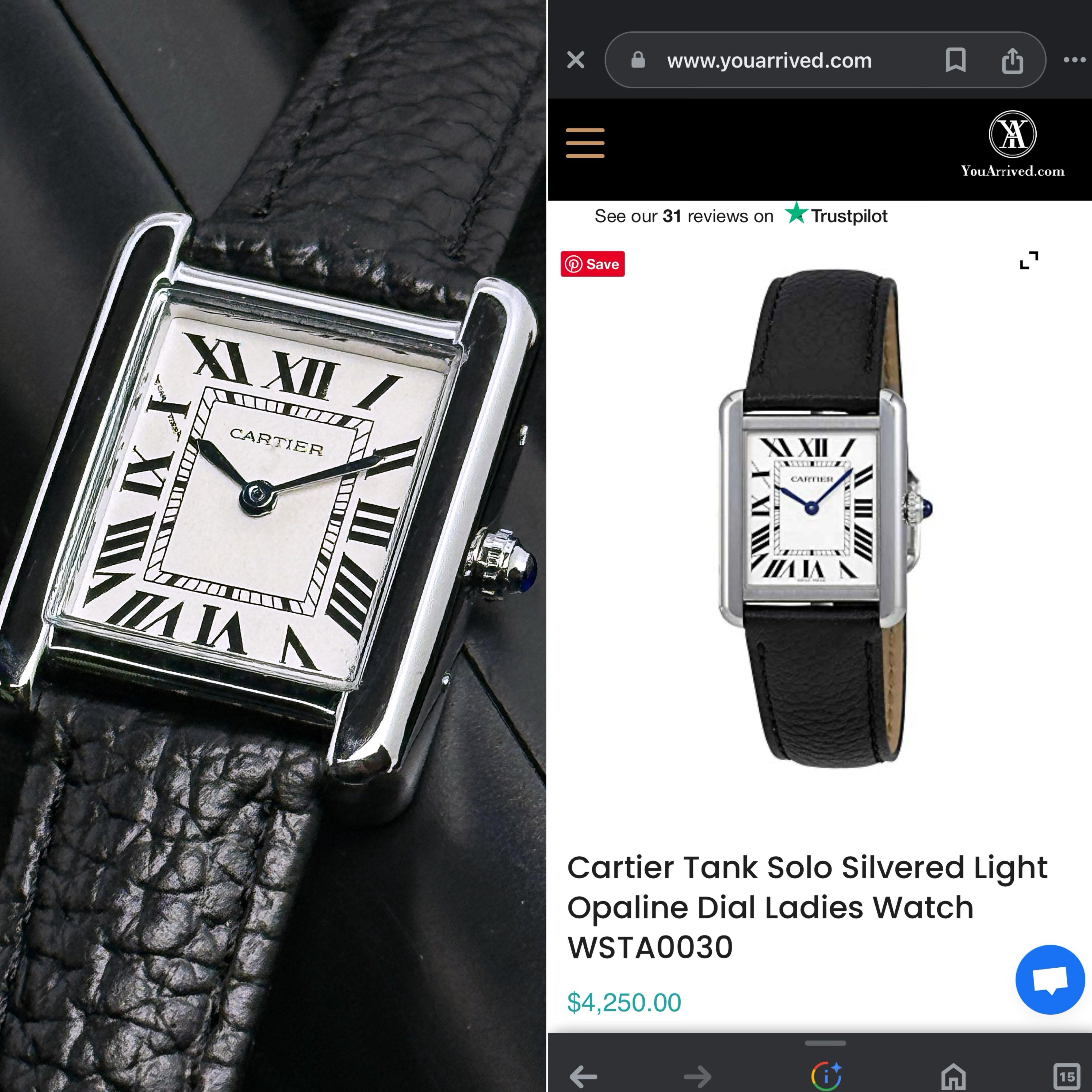 Ctr Premium square luxury Watch - AmazingBaba