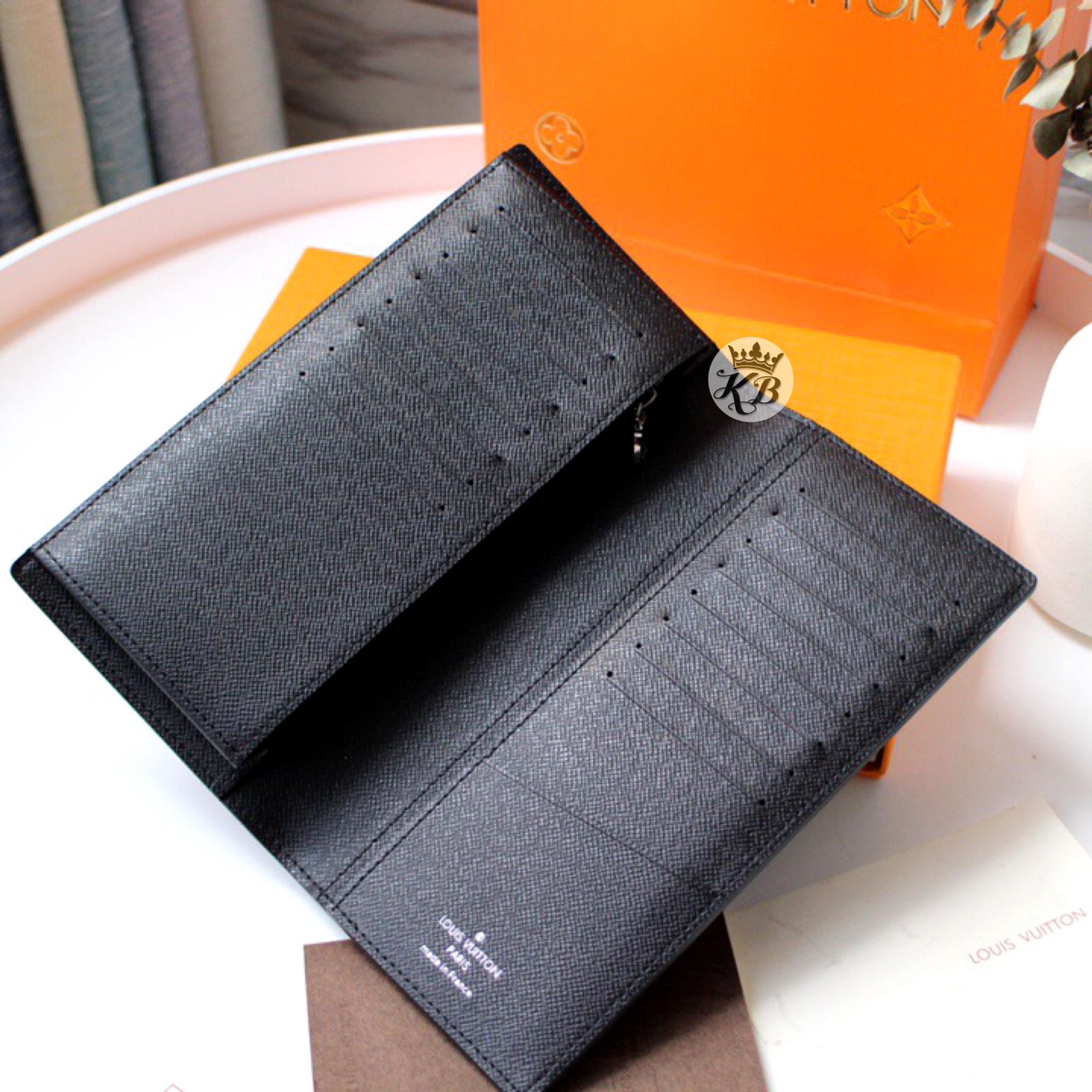 Lv premium Brazza Wallet - AmazingBaba