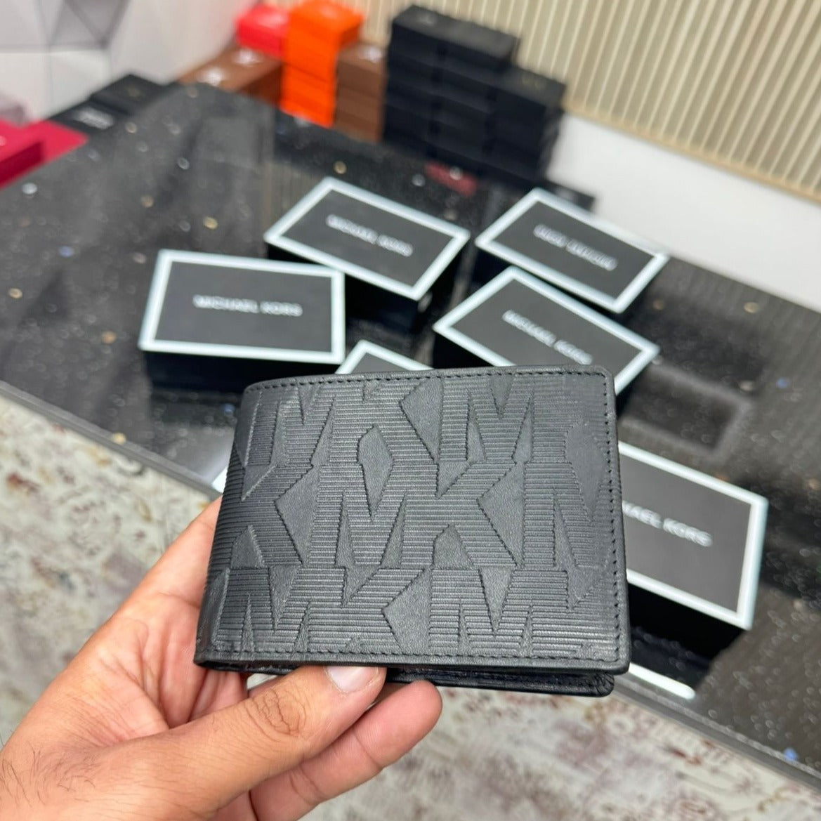 Mk Premium mens wallet - AmazingBaba