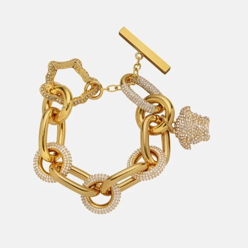 La Medysa Ctystal Chain Bracelet - AmazingBaba