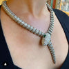 Premium Snake Necklace With Earrings - AmazingBaba