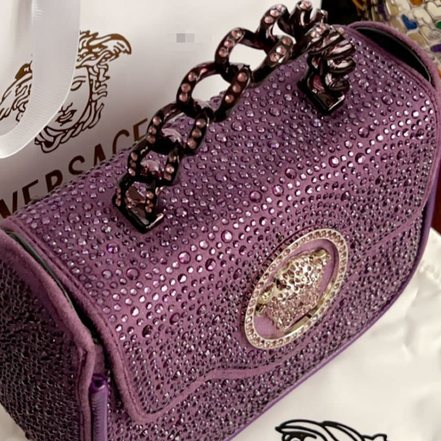 La Medusa crystal Handbag - AmazingBaba