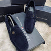 Th Suede Leather Loafers - AmazingBaba