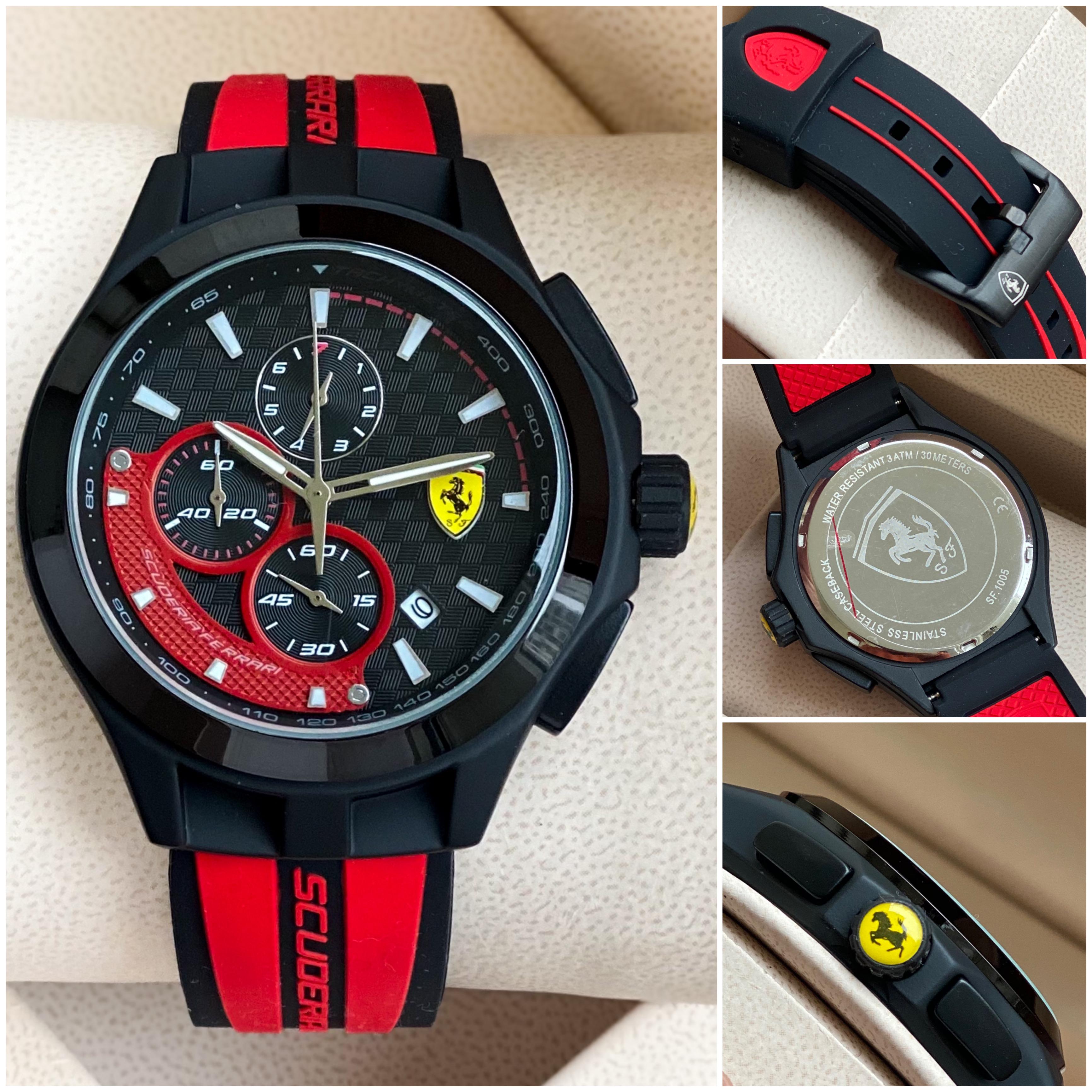 Amazing Scuderia Ferrari Watch - AmazingBaba