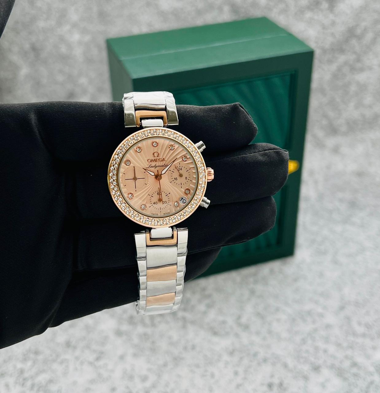 Amazing omg ladymatic luxury watch