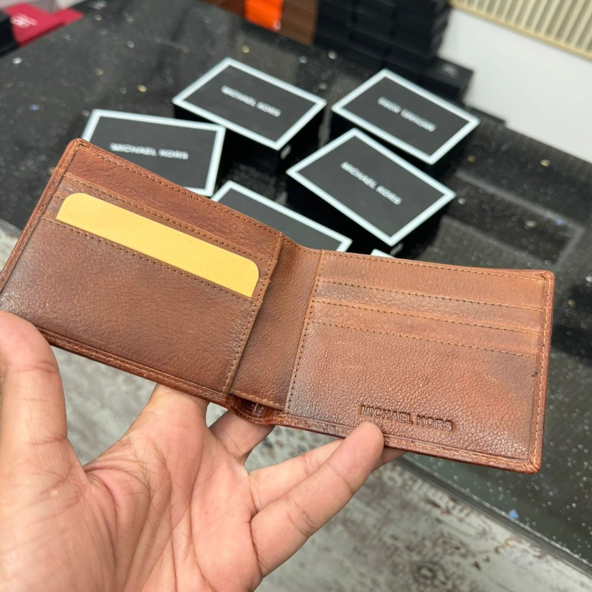 Mk Premium mens wallet - AmazingBaba