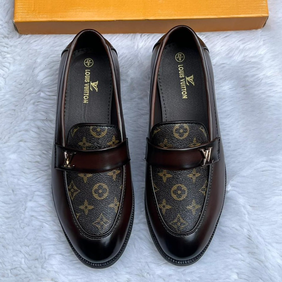 Lv premium loafers shoes - AmazingBaba