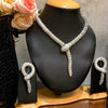 Premium Snake Necklace With Earrings - AmazingBaba