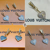 Amazing lv heart shape earrings - AmazingBaba