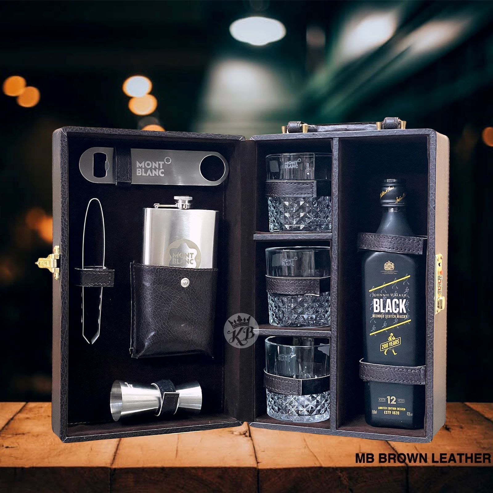 Mb 3 Glass WISKEY Case set - AmazingBaba