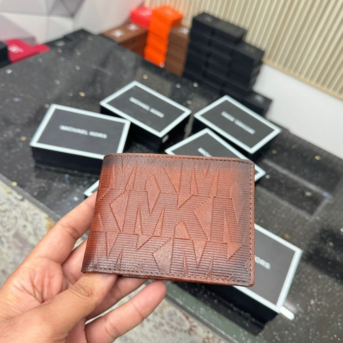Mk Premium mens wallet - AmazingBaba
