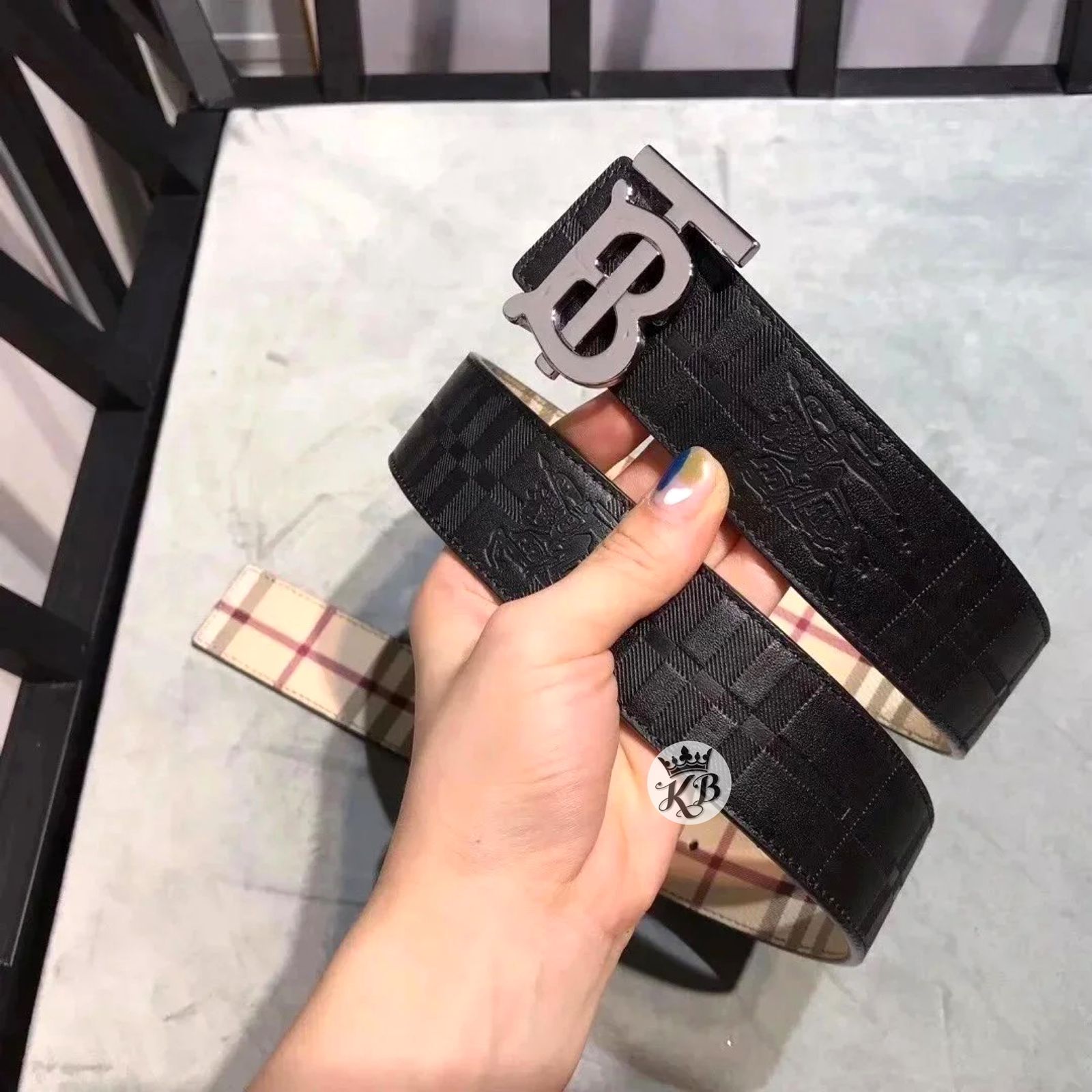 Brbury premium luxury Reversible belt - AmazingBaba