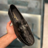 Lv premium Croco loafers shoes - AmazingBaba