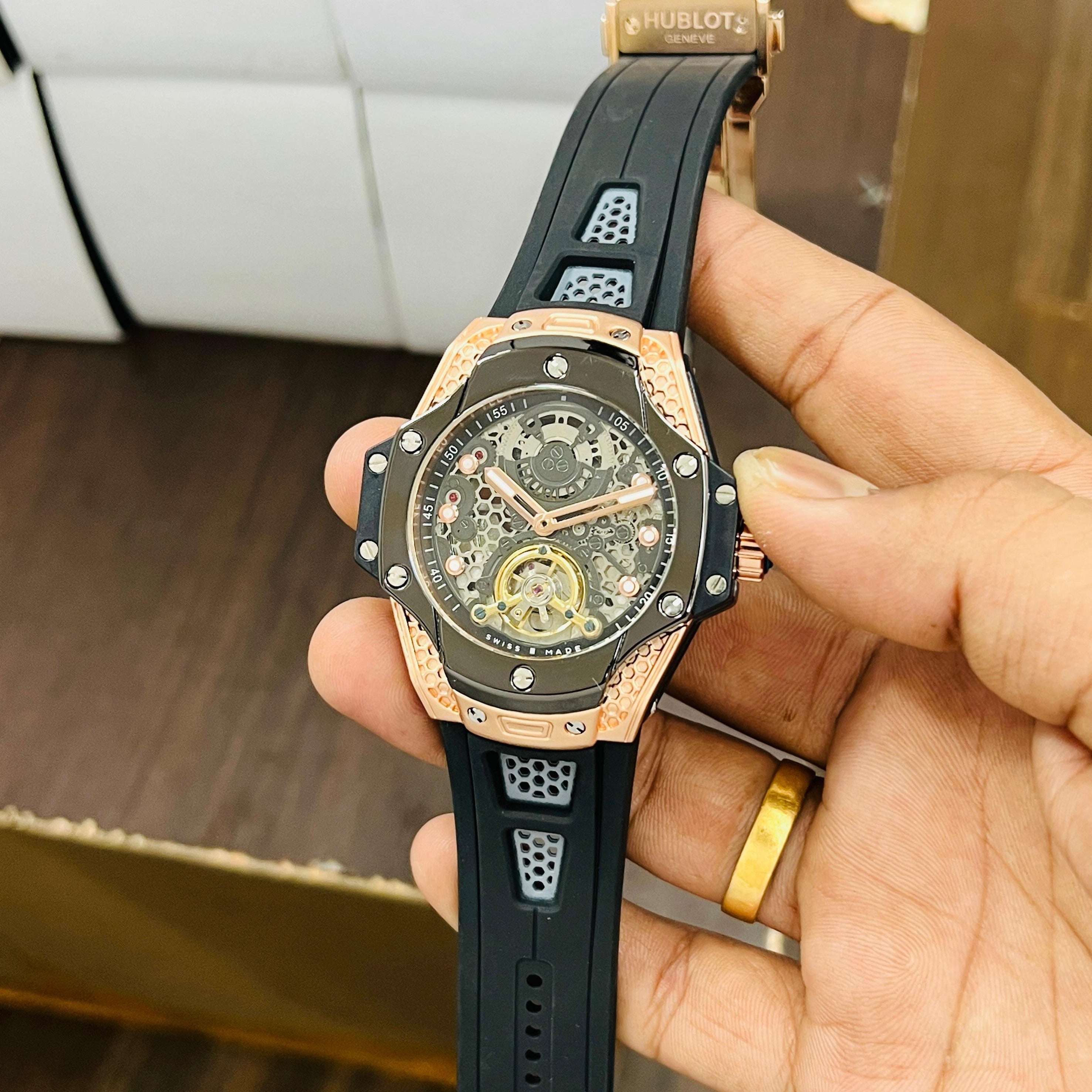 Big Bang Tourbillon premium quality watch - AmazingBaba