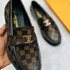 Amazing LV Buckle Check Loafers - AmazingBaba