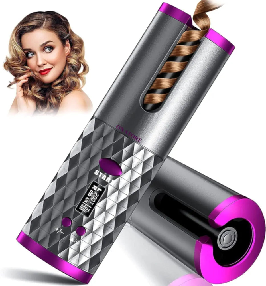 Cordless Automatic Hair Curler - AmazingBaba