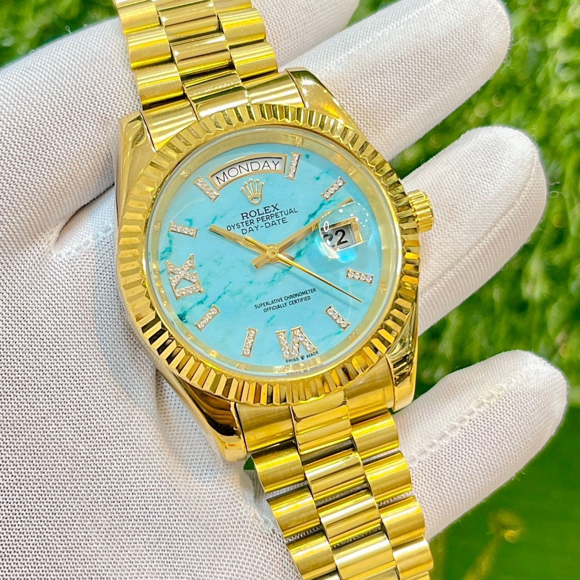 Amazing Premium salman khan Tiffany edition watch - AmazingBaba