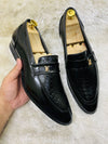 Lv premium luxury Formal loafers shoes - AmazingBaba