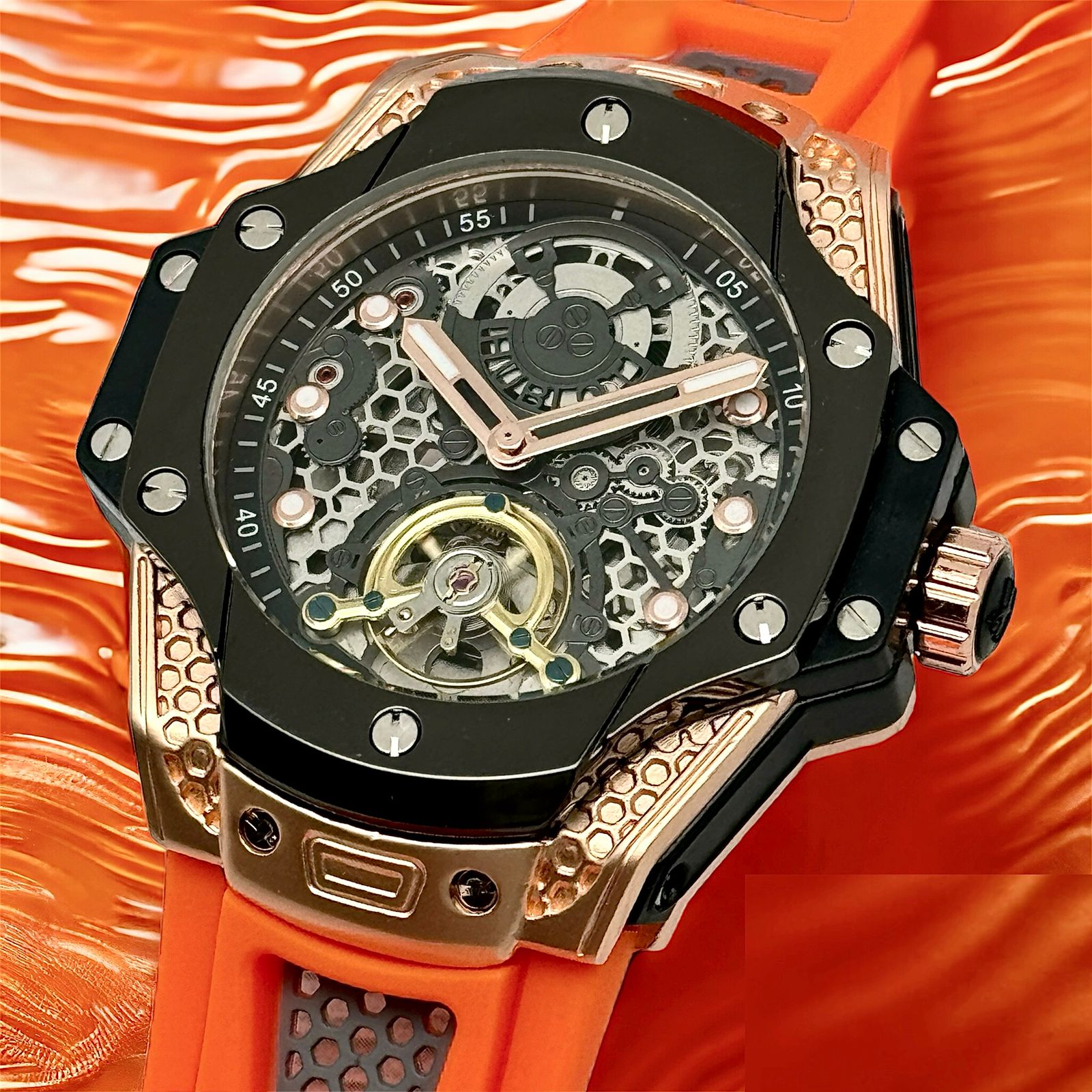 Big Bang Tourbillon Samual ross watch - AmazingBaba