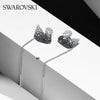 Icons Swan Drop Premium Earrings - AmazingBaba