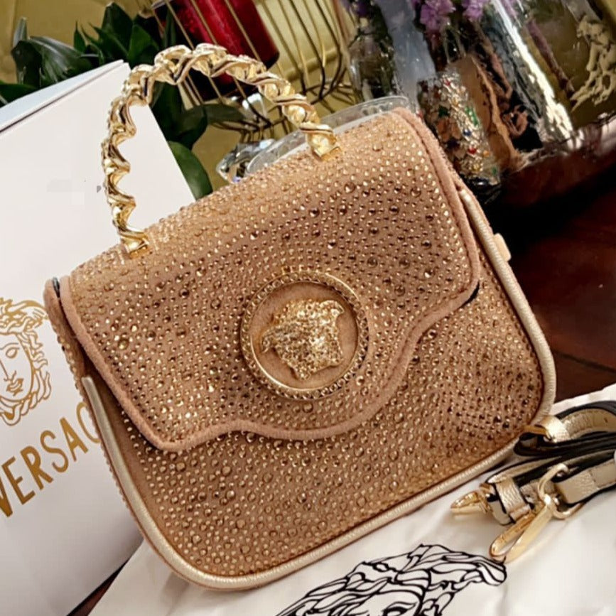 La Medusa crystal Handbag - AmazingBaba