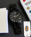 Fossil full black luxury watch