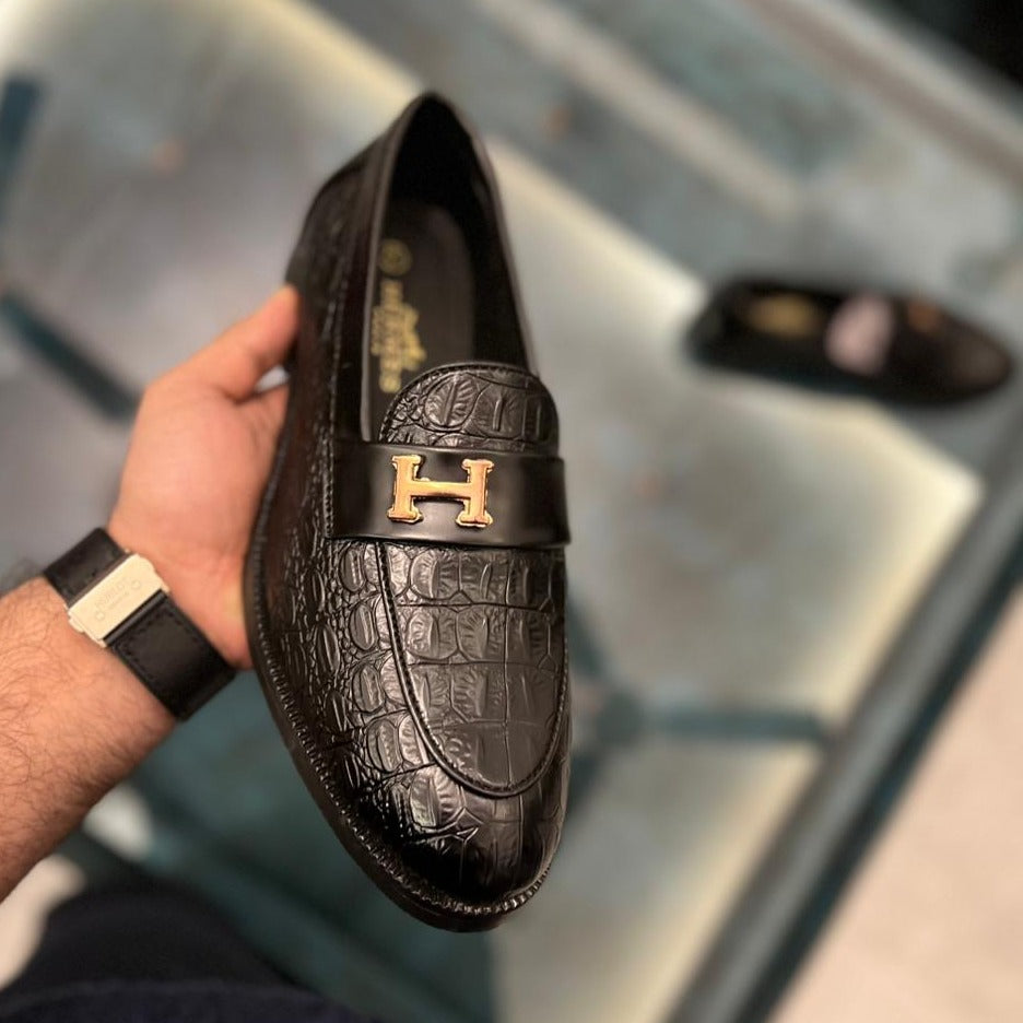 Hrms premium quality loafer shoes - AmazingBaba